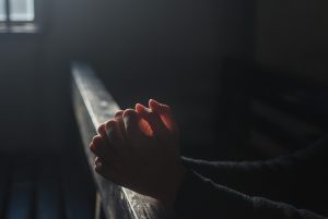 praying in church